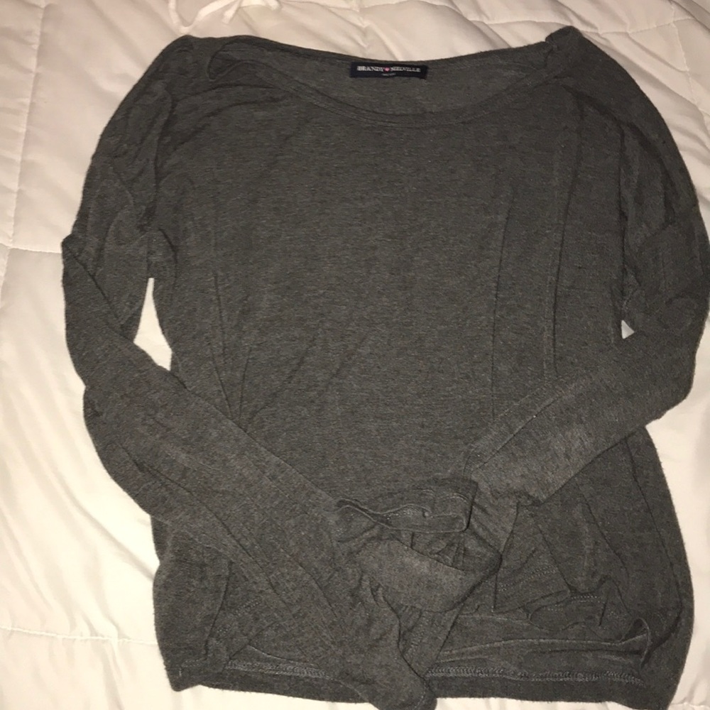 Gray long sleeve